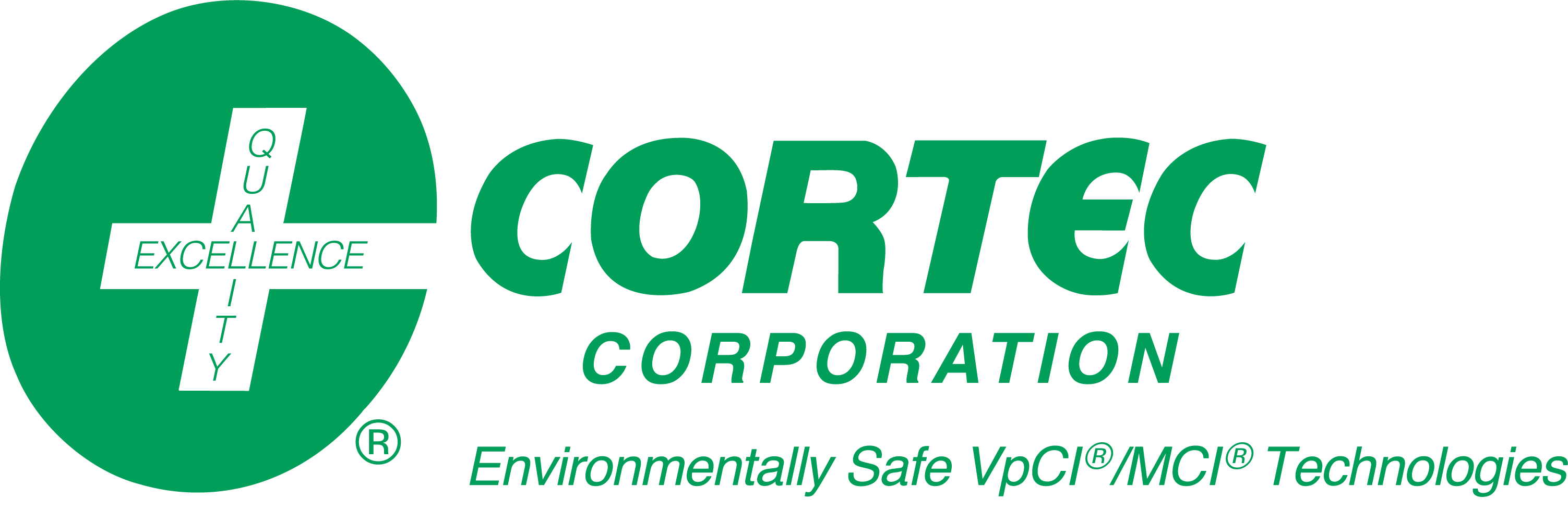 cortec logo in green